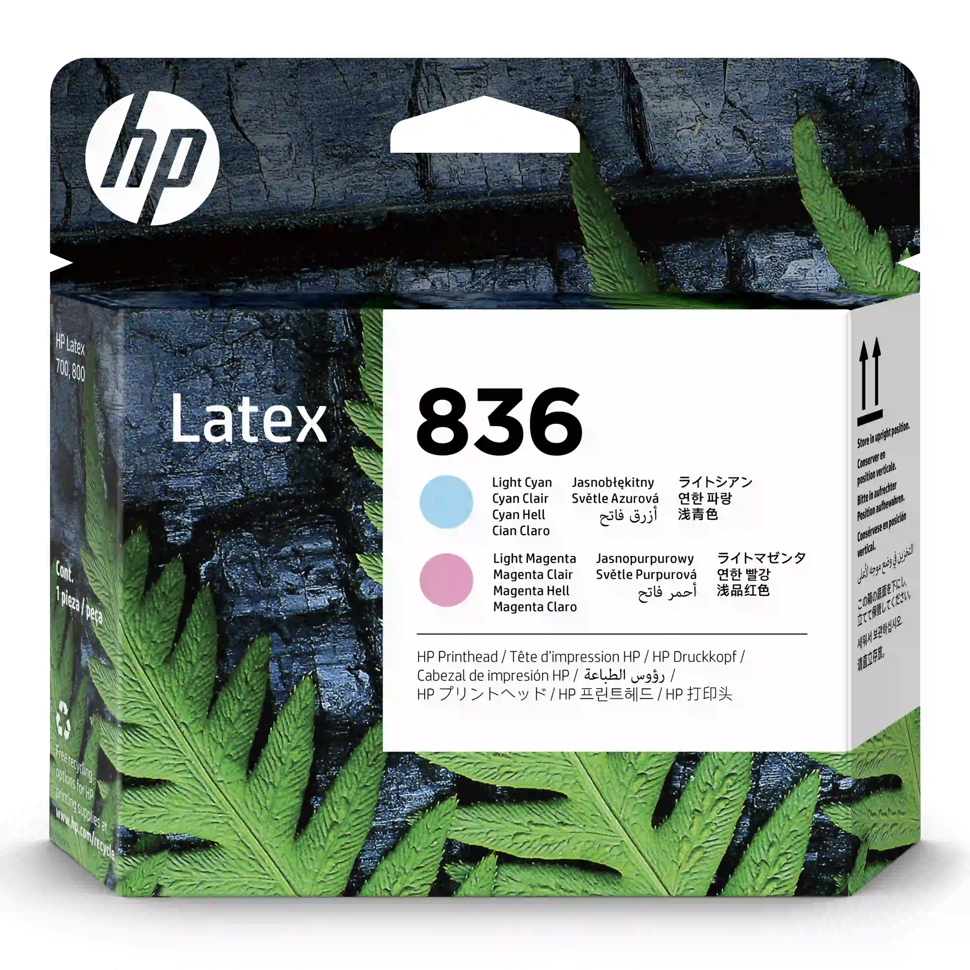 HP 836 Lt Cyan/Lt Mag Latex Printhead